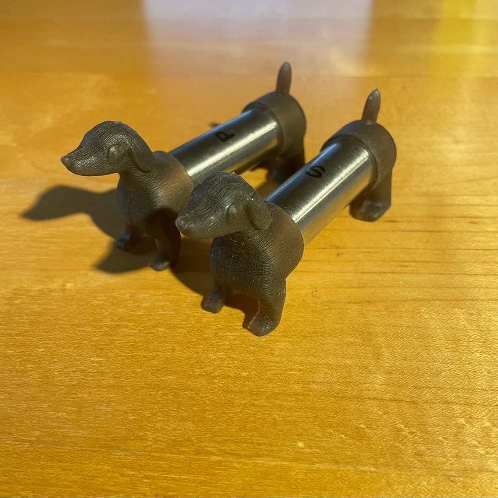 Dashshund Salt and Pepper Shakers